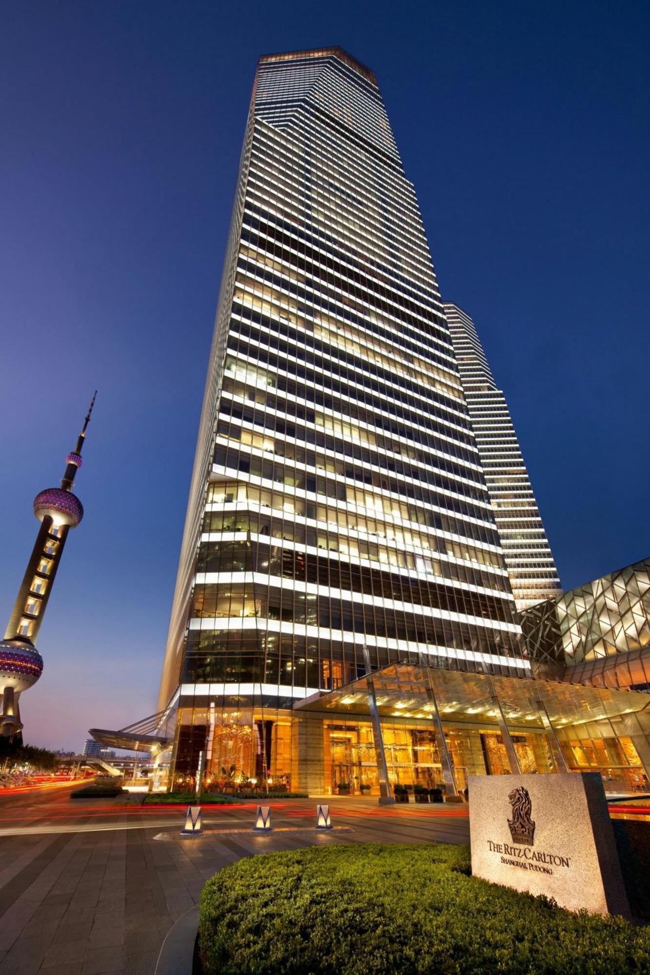 The Ritz-Carlton Shanghai, Pudong Esterno foto